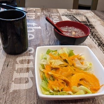 Wild Ginger - Hot tea & ginger salad and miso soup - Sushi Bars Near Me - Daytona Beach, Florida Wild Ginger - Hot tea & ginger salad and miso soup - Sushi Bars Near Me - Daytona Beach, Florida