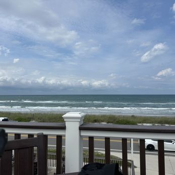 Oceanside Beach Bar and Grill - View from our table - Salad Near Me - Flagler Beach, Florida Oceanside Beach Bar and Grill - View from our table - Salad Near Me - Flagler Beach, Florida