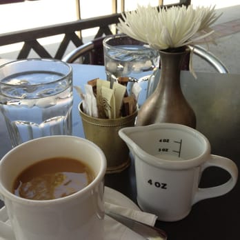 Tartine - Coffee and cream. Such a cute set up - Desserts Near Me - Coronado, California Tartine - Coffee and cream. Such a cute set up - Desserts Near Me - Coronado, California