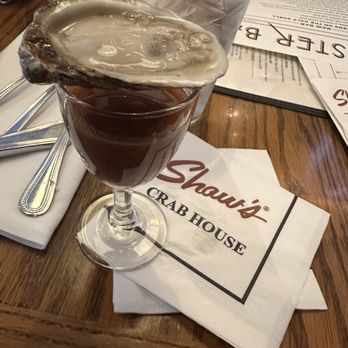 Shaw's Crab House - Oyster Shooter - Seafood Near Me - Chicago, Illinois Shaw's Crab House - Oyster Shooter - Seafood Near Me - Chicago, Illinois