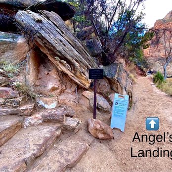 Angel's Landing - Trail is well marked - Hiking Near Me - Springdale, Utah