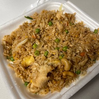 Teriyaki and Pho Thai - Pineapple friend rice mild with chicken. Get a side of coconut curry sauce for it! - Vietnamese Near Me - Warren, Michigan Teriyaki and Pho Thai - Pineapple friend rice mild with chicken. Get a side of coconut curry sauce for it! - Vietnamese Near Me - Warren, Michigan