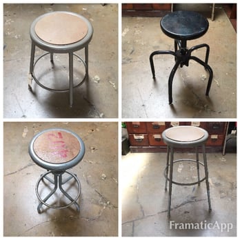 Upstairs Basement - Currently have 100+ shop stools available. Bulk discounts available - Antiques Near Me - Portland, Oregon Upstairs Basement - Currently have 100+ shop stools available. Bulk discounts available - Antiques Near Me - Portland, Oregon