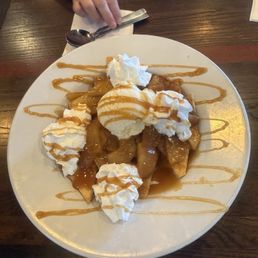 Apple pie nachos Apple pie nachos