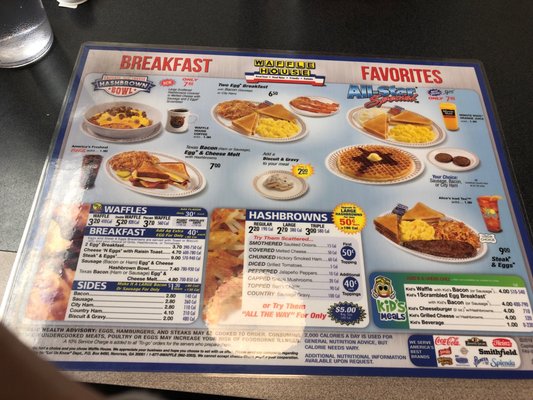 Menu photo 1 Waffle House Wake Forest, NC