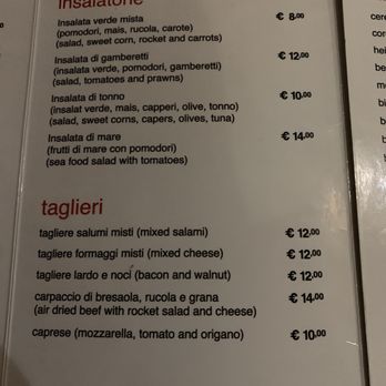 L'Orso - Menu - Pizza Near Me - Varenna, LC