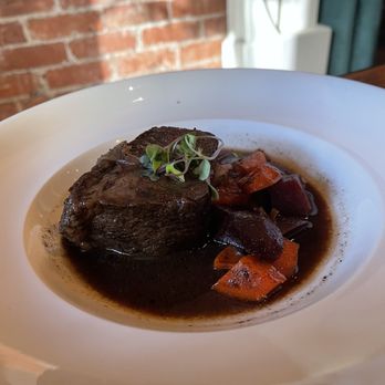 Élyse Restaurant - Braised Short Ribs Bourguigon - French Near Me - San Jose, California