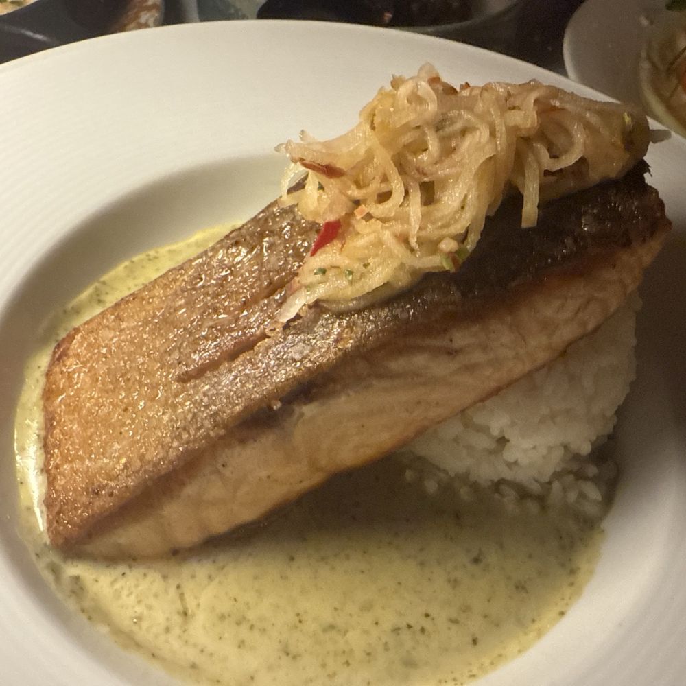 Ramsay's Kitchen - Crispy Skin Salmon - New American Near Me - Las Vegas, Nevada