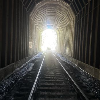 Skunk Train - You get to go through a tunnel - Tours Near Me - Fort Bragg, California