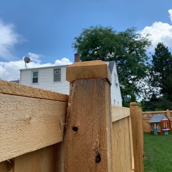 Yutka Fence - Lumber is poor quality and they couldn't even get the post caps on straight - Fences & Gates Near Me - Kenosha, Wisconsin Yutka Fence - Lumber is poor quality and they couldn't even get the post caps on straight - Fences & Gates Near Me - Kenosha, Wisconsin