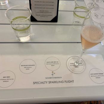 Scharffenberger Cellars - sparkly sampler - Wineries Near Me - Philo, California Scharffenberger Cellars - sparkly sampler - Wineries Near Me - Philo, California