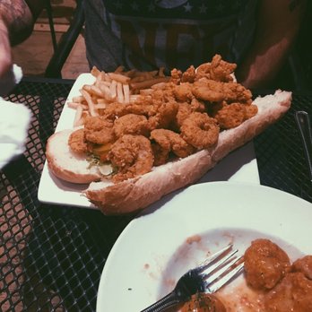 Cornet - Shrimp poboy - Cocktail Bars Near Me - New Orleans, Louisiana