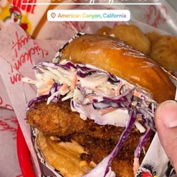 Korean BBQ Chicken Sandwich