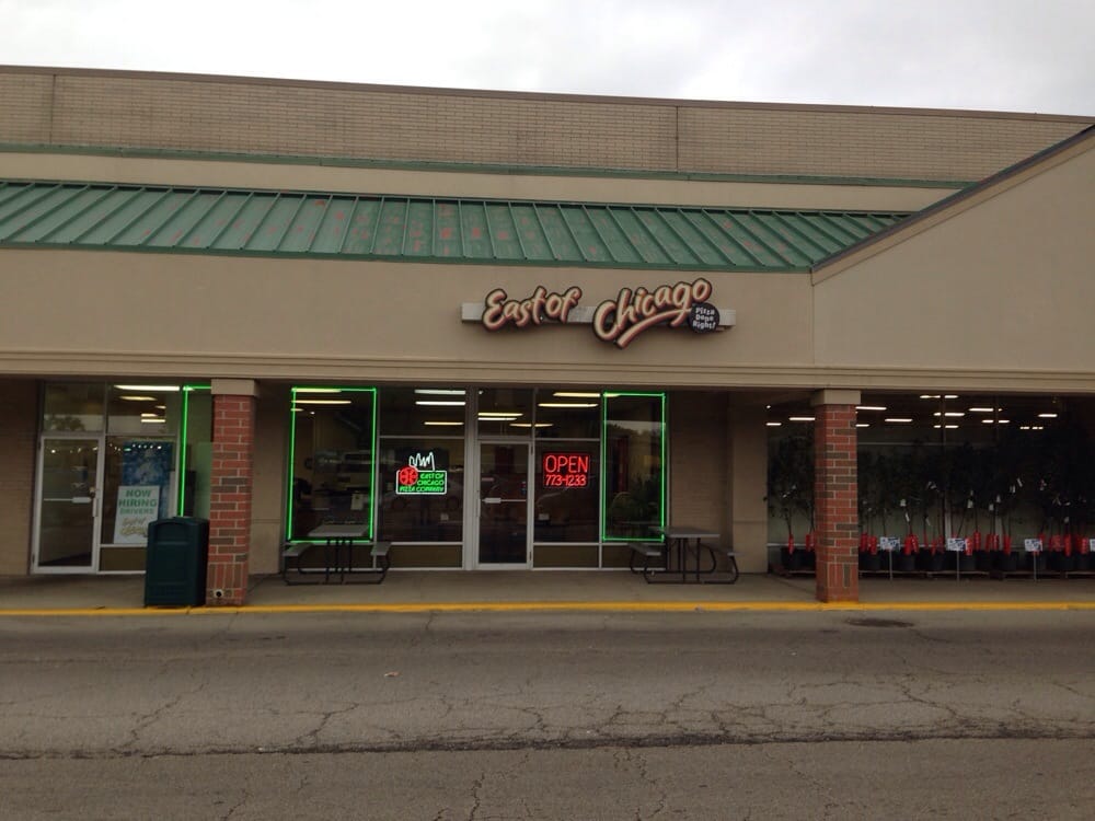 East of Chicago Pizza Logo