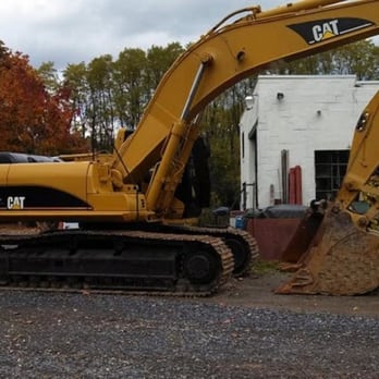 Frank Santoro And Sons - Caterpillar Excavator- Frank Santoro and Sons - Demolition Services Near Me - Schenectady, New York