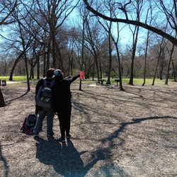 Breckenridge Park - Disc golf course. Feb 2024