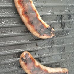 Dogs 'n Links - You can almost hear then sizzlin', can't you??