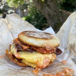 Fehrenbacher Hof - Breakfast Sandwich with corned beef