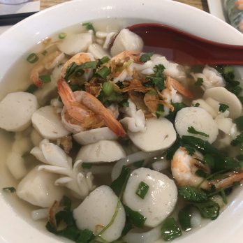 Pho 79 - Hu tieu (N3 in the menu) and their spring rolls (not pictured: kids chicken pho) - Vietnamese Near Me - Virginia Beach, Virginia