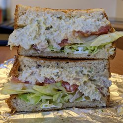 Parkway Cafe - Tuna salad sandwich. $6.55 including a bag of chips and tax.
