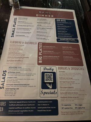 Menu photo 3 Banc Cafe New York, NY