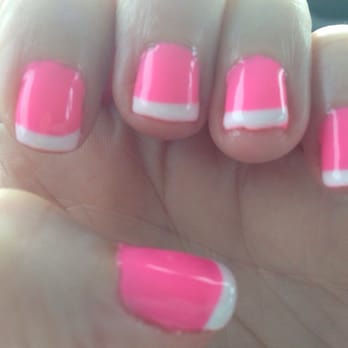 Fancy Nails - My left hand, that looks like I did it myself!! - Nail Salons Near Me - Utica, New York Fancy Nails - My left hand, that looks like I did it myself!! - Nail Salons Near Me - Utica, New York