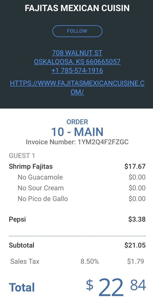 FAJITAS Mexican Cuisine Logo