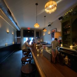 Last Saint - Bar seating looking toward the front door