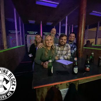 The Chopping Block Arcade - Aint no fun if the whole family aint having some! - Axe Throwing Near Me - Vicksburg, Mississippi