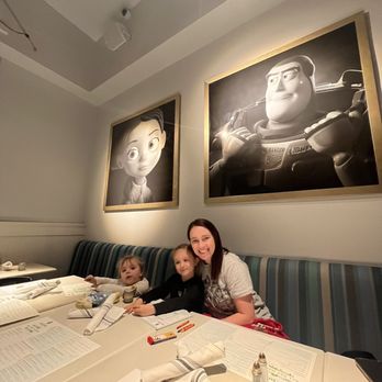 Great Maple - Loved all the "serious" Pixar portraits - Breakfast & Brunch Near Me - Anaheim, California
