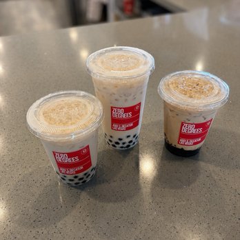 Zero Degrees - Jasmine milk teas (regular & large) and Cold Brew Coffee - Bubble Tea Near Me - Las Vegas, Nevada