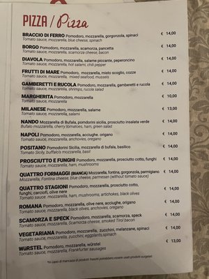 Menu photo 3 Nando Bellagio, CO
