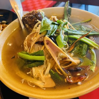 Somtum Der Redhook - Tom Klong Pla Yang (Spicy Herbal Fish Soup) - Thai Near Me - Brooklyn, New York