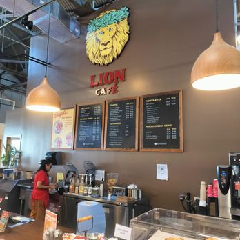 Lion Cafe and General Store - Coffee Menu. Language options on counter. - Coffee & Tea Near Me - Honolulu, Hawaii Lion Cafe and General Store - Coffee Menu. Language options on counter. - Coffee & Tea Near Me - Honolulu, Hawaii