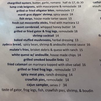 Mulate's - Cajun/Creole Near Me - New Orleans, Louisiana