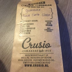 Crusio - Whole bean coffee for take home use on sale