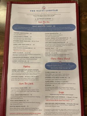 Menu photo 4 The Nauti Lobstah Apopka, FL