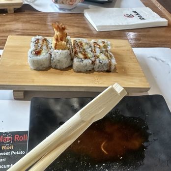 Raku Sushi Hibachi AYCE Buffet - Shrimp tempura roll - Japanese Near Me - Duluth, Georgia