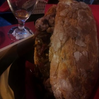 BurgerItaly - Panino Caserta: salsiccia, pappacelle e olive - Burgers Near Me - Naples, NA