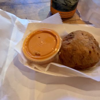 The Pub Chip Shop - Scotch egg with awesome tasting dipping sauce. - British Near Me - Pittsburgh, Pennsylvania The Pub Chip Shop - Scotch egg with awesome tasting dipping sauce. - British Near Me - Pittsburgh, Pennsylvania