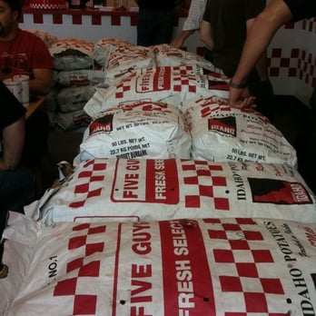 Five Guys - Peanuts! - Burgers Near Me - Fremont, California