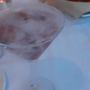 Ocean Prime - Berries and bubbles cocktail - Seafood Near Me - Tampa, Florida