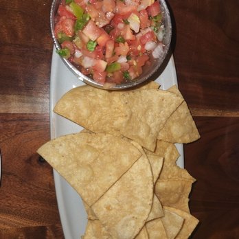 Ceviche's - Fresca salsa - fresh, good. Chips are super hard and crunchy - Seafood Near Me - Wilmington, North Carolina