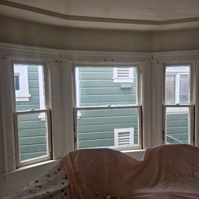 Window installation in San Francisco - Three old windows in San Francisco were replaced with brand new Milgard Styleline