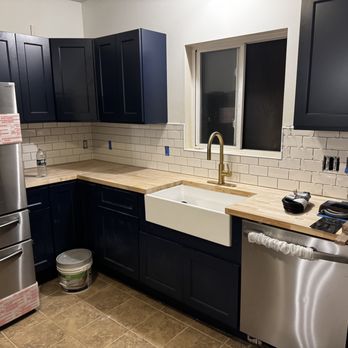 Katahdin Plumbing - Kitchen remodel with new kitchen sink, faucets and plumbing in Portland Maine - Plumbing Near Me - Biddeford, Maine Katahdin Plumbing - Kitchen remodel with new kitchen sink, faucets and plumbing in Portland Maine - Plumbing Near Me - Biddeford, Maine