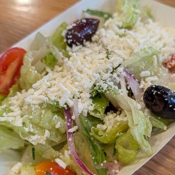 Nick The Greek - Greek salad that comes with the plate. - Greek Near Me - Phoenix, Arizona Nick The Greek - Greek salad that comes with the plate. - Greek Near Me - Phoenix, Arizona