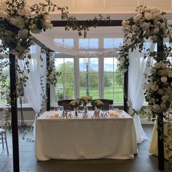 Jardiniere Fine Flowers - The beautiful chuppah the team built for us that we also used over the sweetheart table. - Florists Near Me - Bedminster, New Jersey Jardiniere Fine Flowers - The beautiful chuppah the team built for us that we also used over the sweetheart table. - Florists Near Me - Bedminster, New Jersey