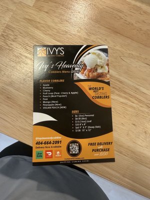 IVY'S HEAVENLY COBBLER by null