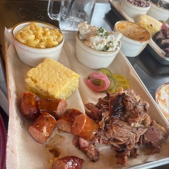 PIGS BBQ Restaurant - 2 meat playter - Barbeque Near Me - Frederick, Maryland