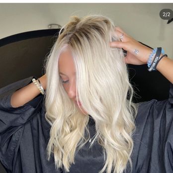 Balance Salon AVEDA - blonde highlight lowlight root touch up - Hair Salons Near Me - Tampa, Florida Balance Salon AVEDA - blonde highlight lowlight root touch up - Hair Salons Near Me - Tampa, Florida